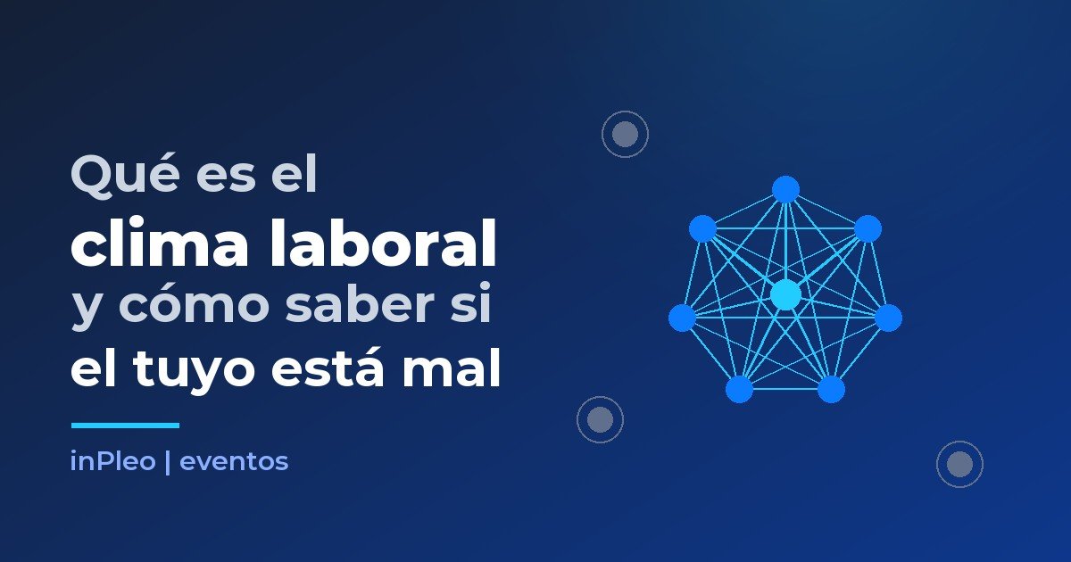 Ilustración de un equipo conectado frente a personas aisladas, representando el clima laboral