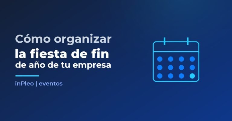 Calendario de planificación de la fiesta de fin de año de una empresa